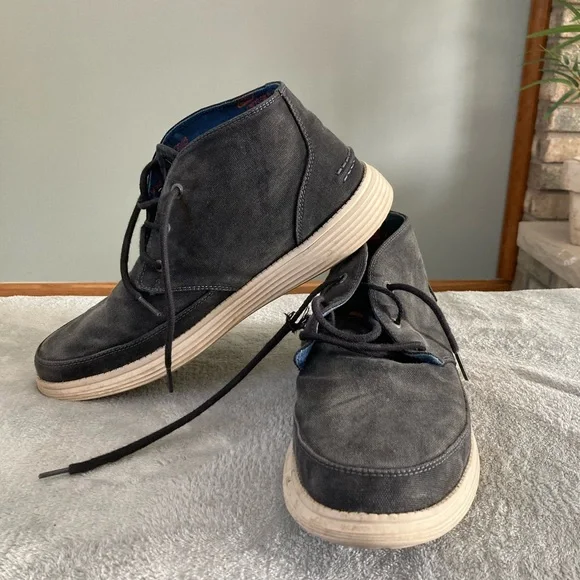 Skechers | Shoes | Skechers Mens Hi Top Casual Shoe Size  display picture 3
